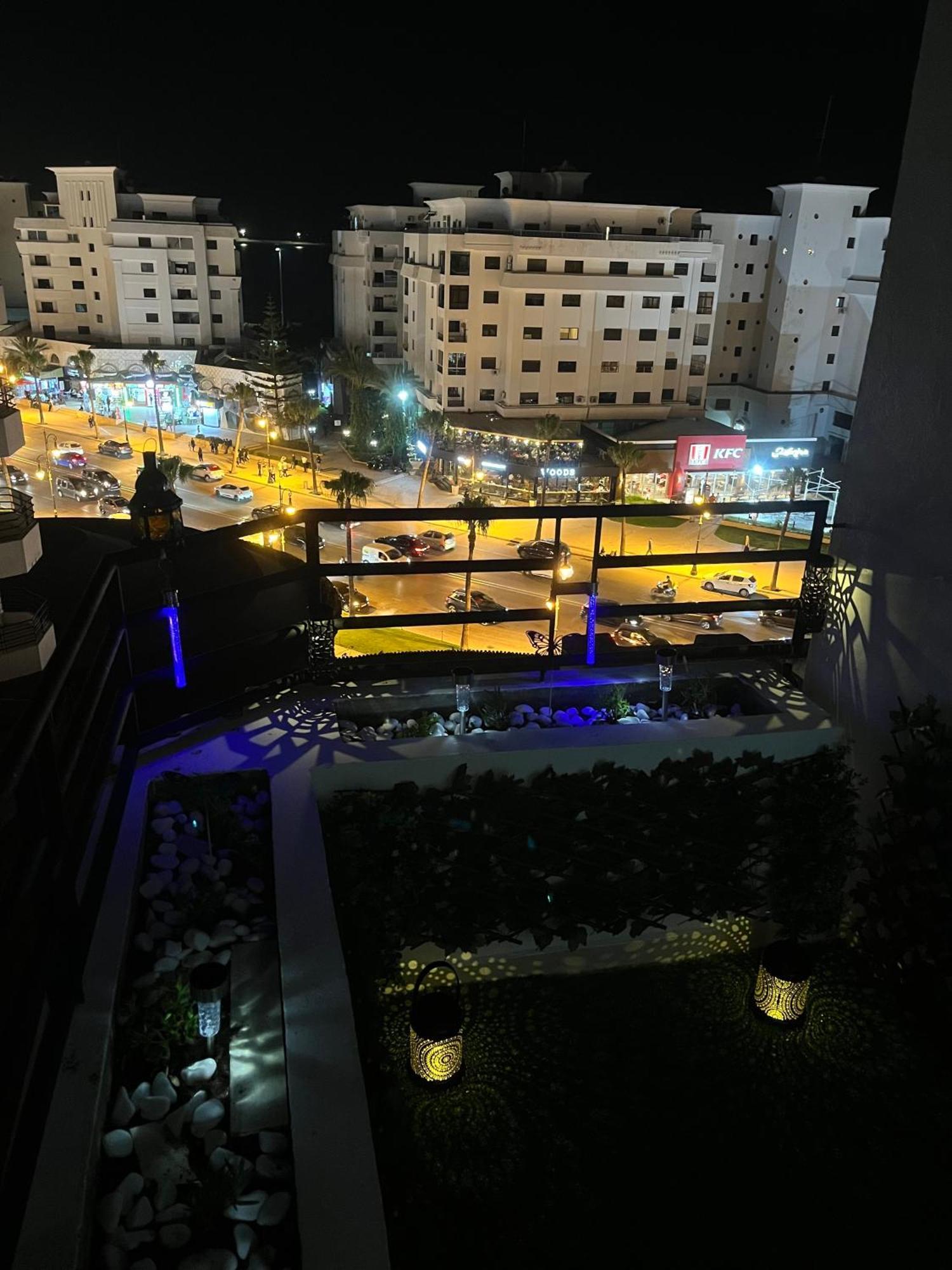 Bright Apartment With Sea View, Few Steps Away From The Tgv Tangier Bagian luar foto