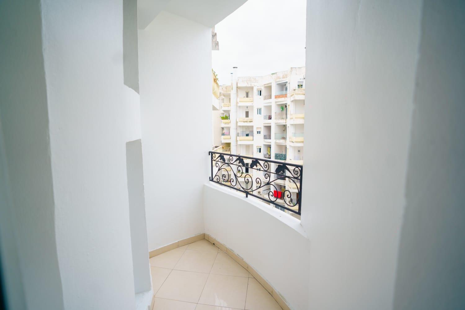 Bright Apartment With Sea View, Few Steps Away From The Tgv Tangier Bagian luar foto