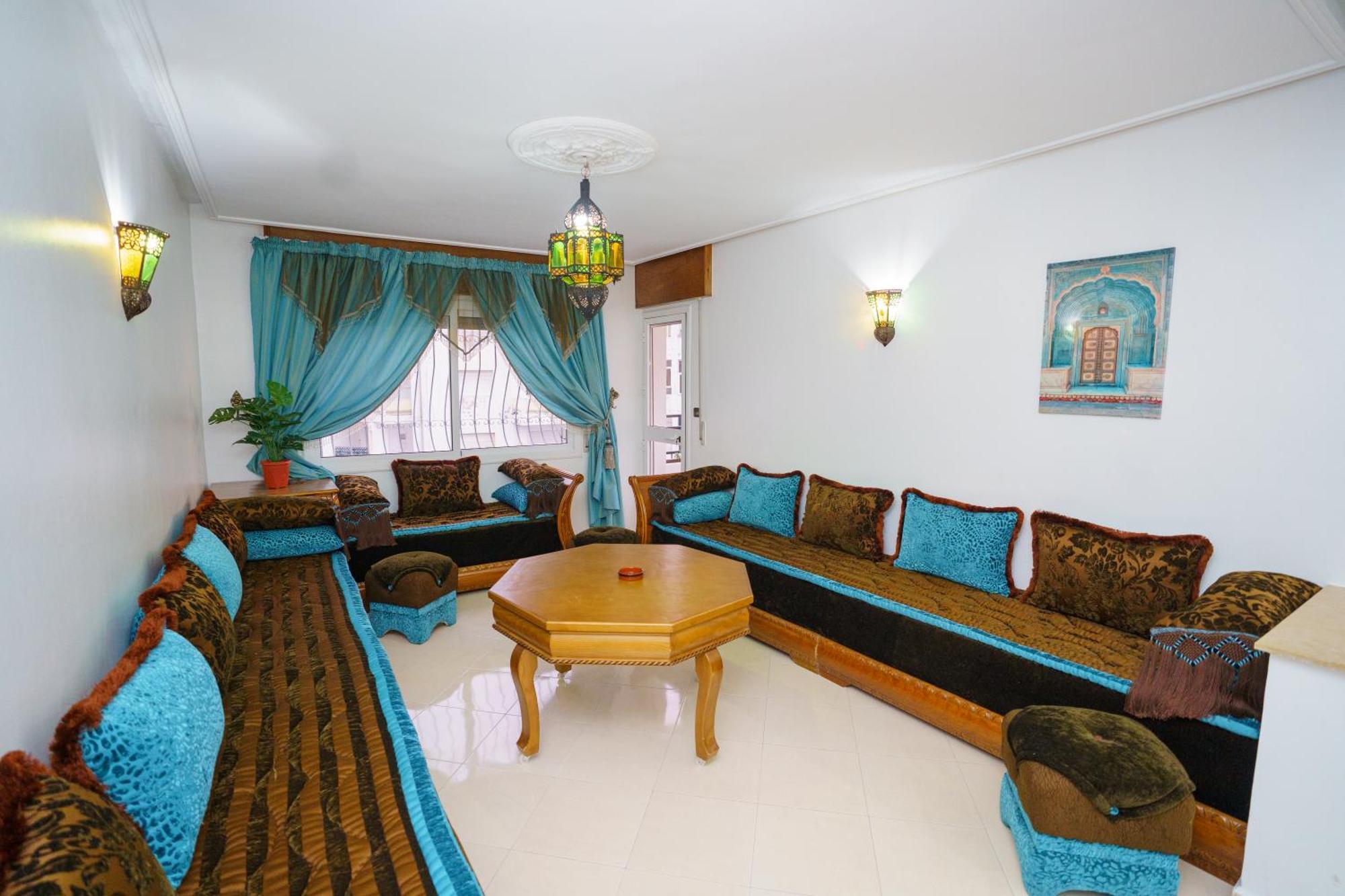 Bright Apartment With Sea View, Few Steps Away From The Tgv Tangier Bagian luar foto